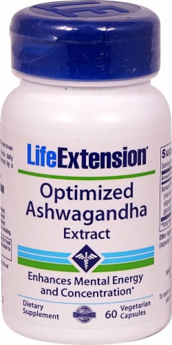 Life Extension  Optimized Ashwagandha Extract Perspective: front