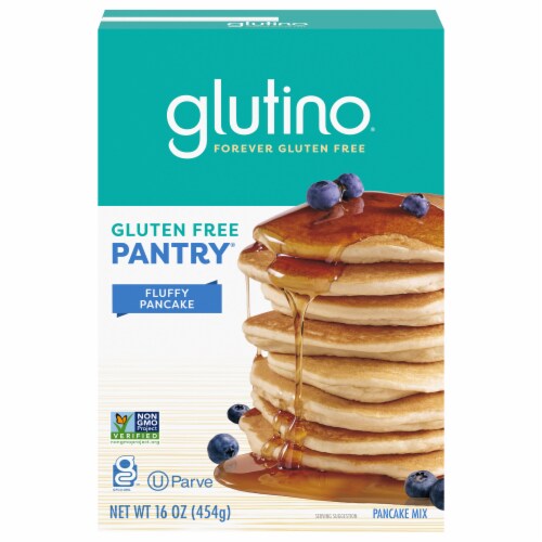 Kroger Glutino Gluten Free Pantry Fluffy Pancake Mix 16 Oz