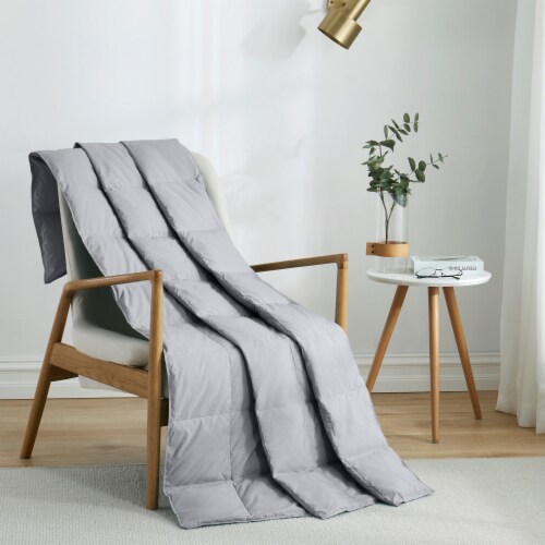 Feather throw blanket hotsell