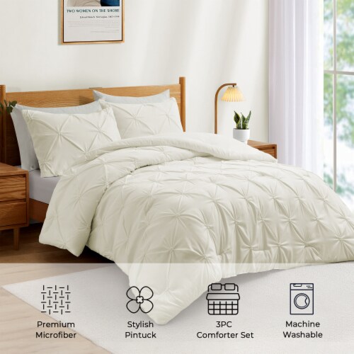 Microfiber comforter queen discount