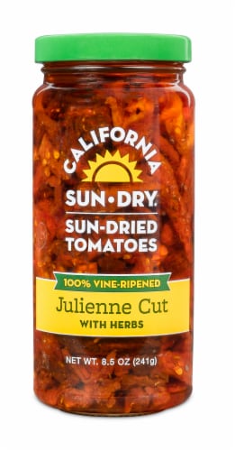California Sun Dry Sun-Dried Julienne Cut Tomatoes Perspective: front