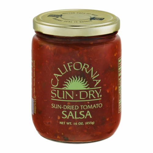 California Sun Dry Sun-Dried Tomato Salsa Perspective: front