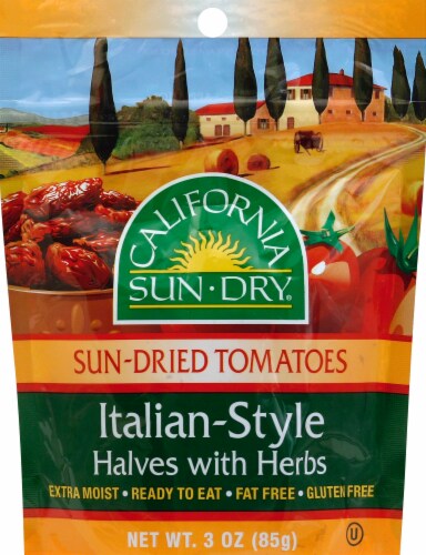 California Sun Dry® Italian Style Sun-Dried Tomatoes Perspective: front