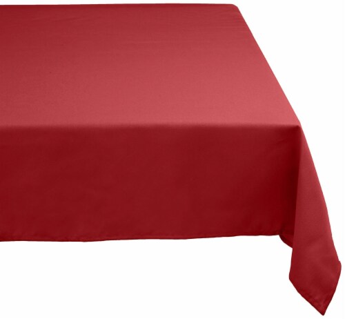 DII Wine Polyester Tablecloth Perspective: front