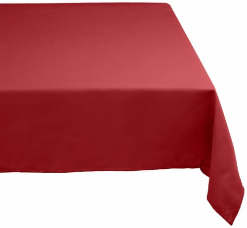 DII Wine Polyester Tablecloth Perspective: front