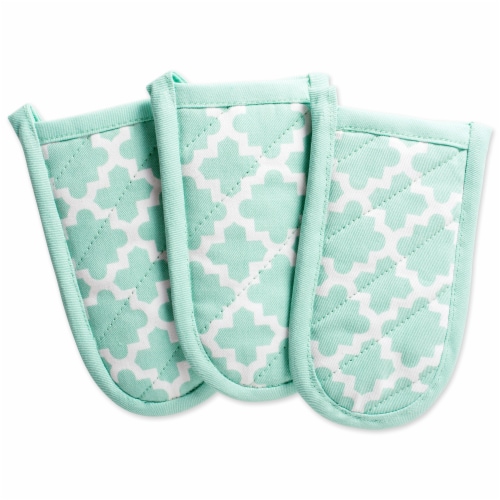 DII Aqua Lattice Panhandle (Set of 3) Perspective: front