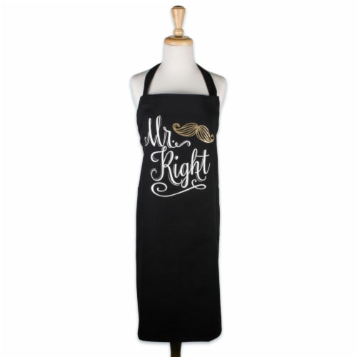 Design Imports CAMZ38743 Mr. Right Chef Apron Perspective: front
