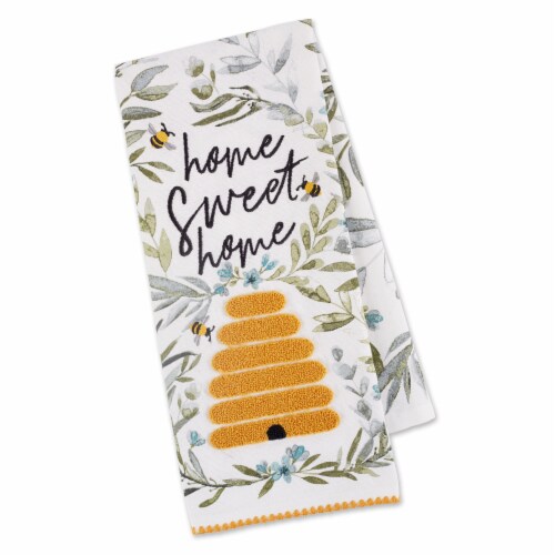 European Soaps Sweet Bee Dishtowel Perspective: front