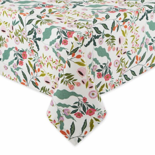 Liana Vine Print Tablecloth Perspective: front
