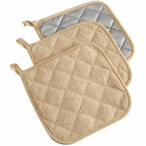 Dii Pebble Terry Potholder (Set Of 3) Perspective: front