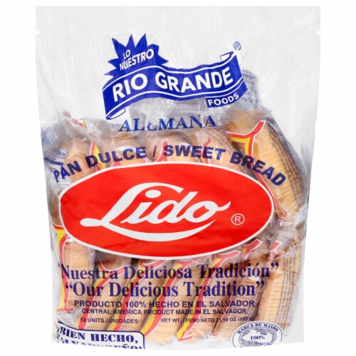 Rio Grande Foods Alemana Sweet Bread Perspective: front