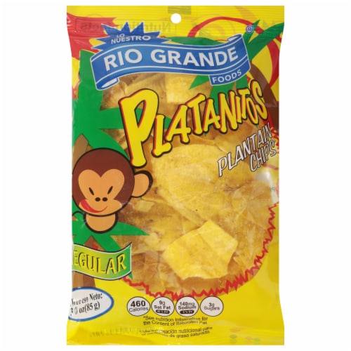 Rio Grande® Foods Platanitos Plantain Chips Perspective: front