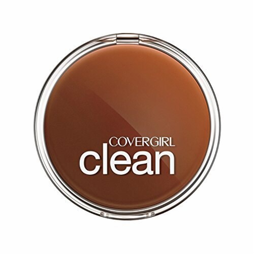 COVERGIRL Clean Pressed Powder Foundation - Creamy Beige - 0.39oz (Pack of 8) Perspective: front
