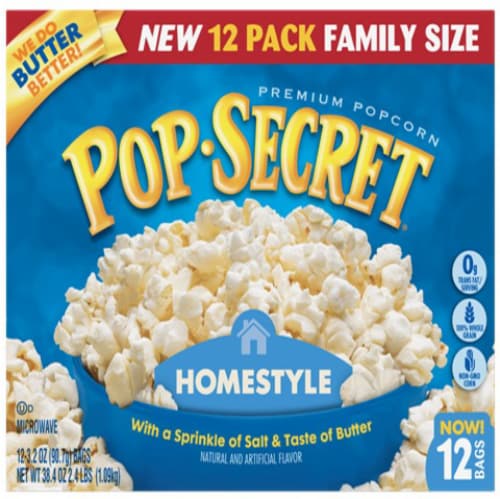 Pop Secret Microwave Popcorn Homestyle Pack of 3 3 packs