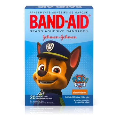 BandAid Bandages Paw Patrol Assorted Sizes Pack of 6 6 pack Harris Teeter