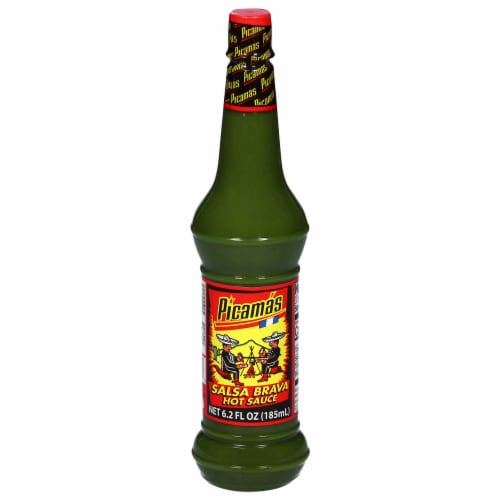 Picama's Green Hot Sauce Perspective: front