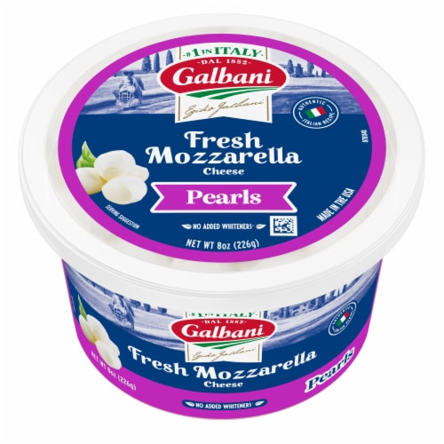 Galbani Fresh Mozzarella Pearls Perspective: front
