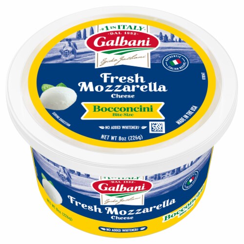 Galbani Mozzarella Fresca Bocconcini Perspective: front