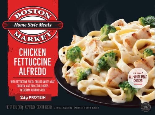 Boston Market® Chicken Fettuccine Alfredo Home Style Meal Frozen Meal Perspective: front