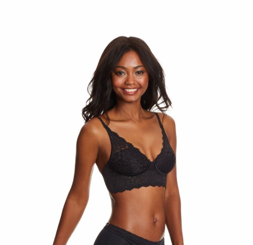 Maidenform® Pure Comfort Convertible Strap Lace Halter Bralette, 34C -  Kroger