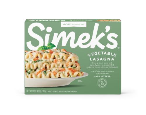 Simek’s® Frozen Vegetable Lasagna