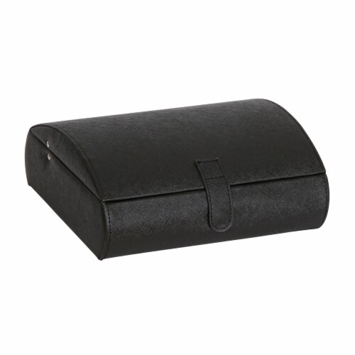 Mele Co. Parker Faux Leather Watch Case in Black 1 Food 4 Less