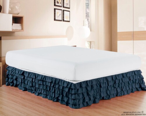 Ruffle bed skirt king new arrivals