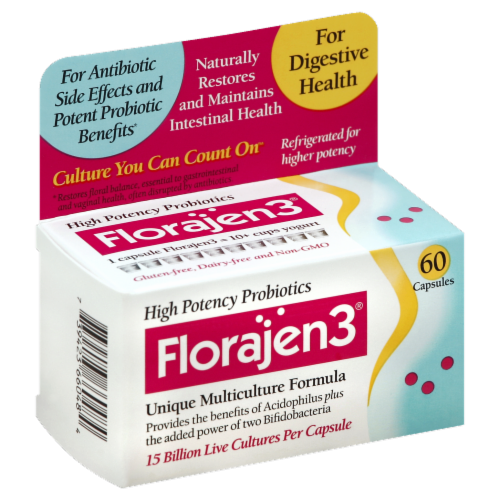 American Lifeline Florajen 3 Bifidoblend Oral Medication Perspective: front