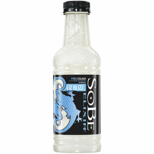 SoBe Elixir® Lizz Blizz Pina Colada Flavored Beverage Perspective: front