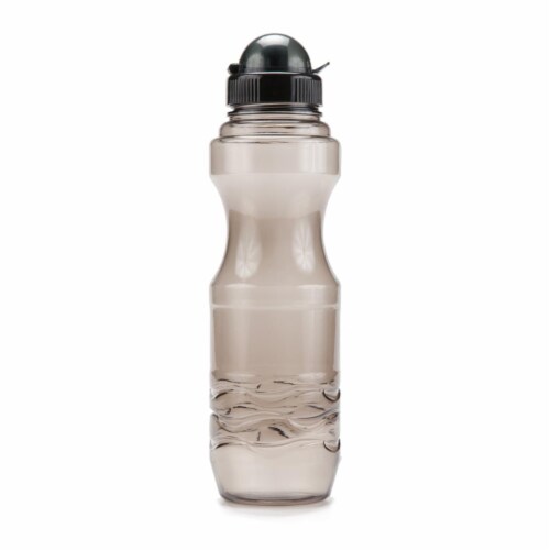 34 oz Bullet Sports Water Bottle, Graphite Grey Perspective: front