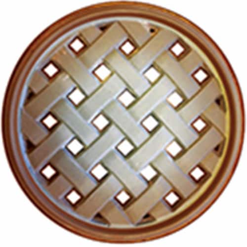 33351 Basket Weave Trivet, Mocha Sand Perspective: front