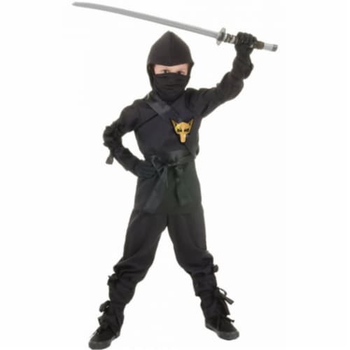 Ninja - Child Black Small Perspective: front