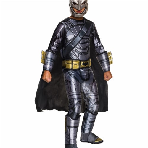 Doj Batman Armo Child Costume, Small Costume Perspective: front
