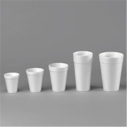 Small Foam Cup - 12oz. Perspective: front