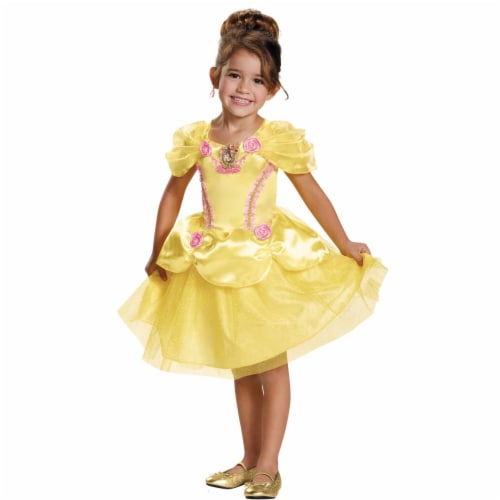 Belle Toddler Classic Costume, Size 4-6 Perspective: front