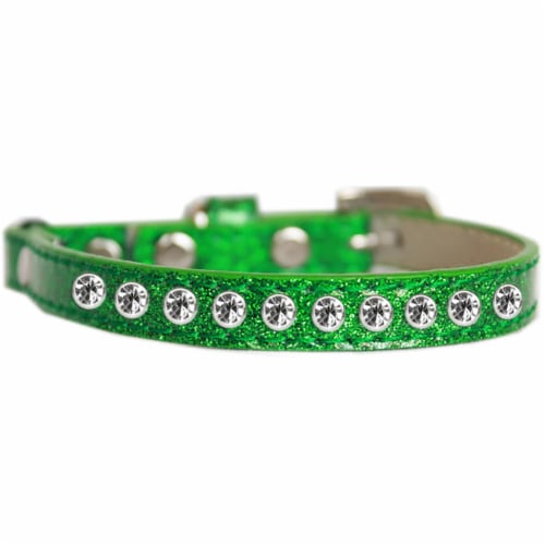 Clear Jewel Ice Cream Cat Safety Collar Emerald Green Size 10 1 Kroger