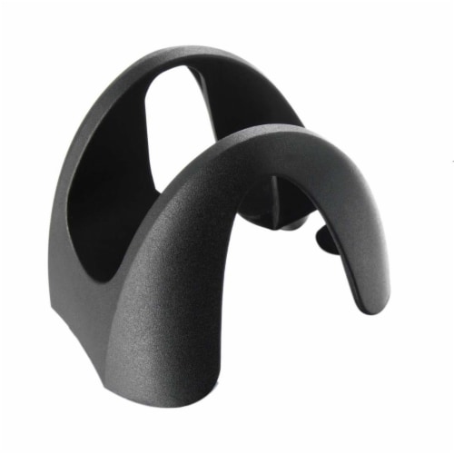 Foil Cutter Quarter Turn with Cork Holder, Black Perspective: front