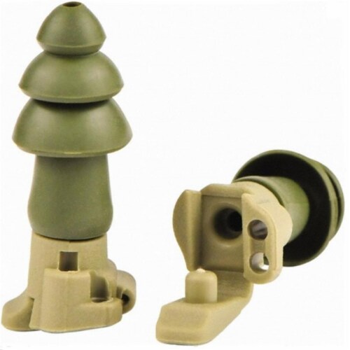 BattlePlugs Shooting Ear Plugs - Small Perspective: front