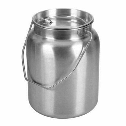 2 gal Stainless Steel Jug Perspective: front