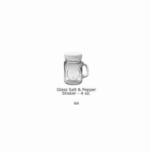 4 oz Salt & Pepper Shaker Perspective: front
