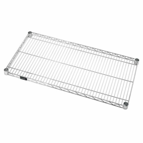 Stainless Steel Wire Shelves, 36 x 72 in. Perspective: front