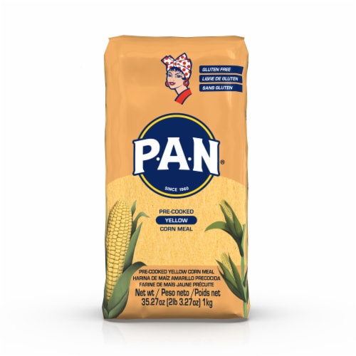 P.A.N.® Pre-Cooked Yellow Corn Meal Perspective: front