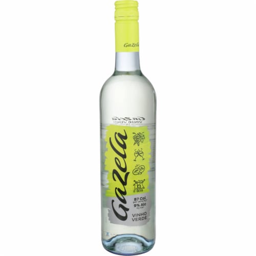 Gazela Vinho Verde Portugal White Wine Perspective: front
