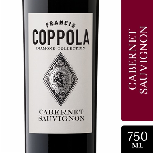 Coppola Diamond Collection California Cabernet Sauvignon Red Wine Perspective: front