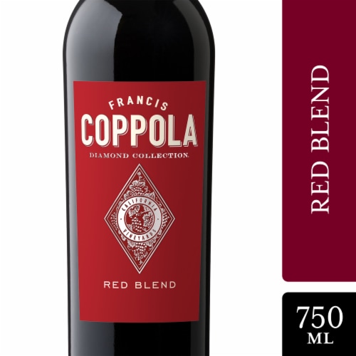 Coppola Diamond Collection California Red Blend Wine Perspective: front
