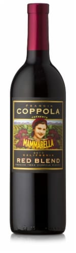 Francis Coppola Mammarella Red Blend Wine Perspective: front