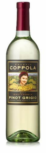 Francis Coppola Mammarella Pinot Grigio White Wine Perspective: front