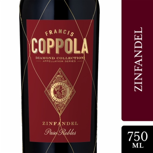 Francis Coppola Diamond Collection Zinfandel Red Wine Perspective: front