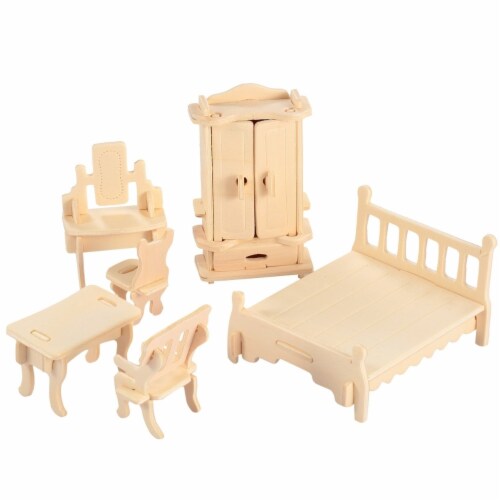 Wooden dollhouse chair discount
