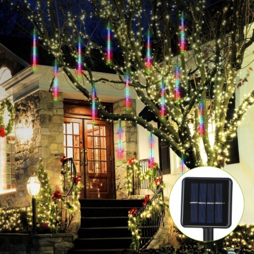 Solar powered raindrop lights hotsell